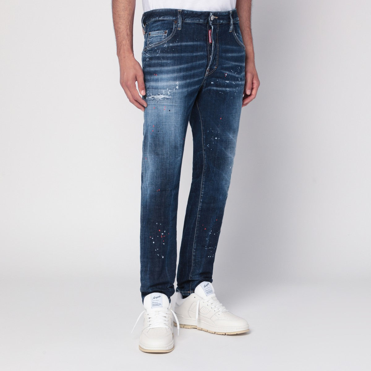 Dsquared2 Medium Easy Wash Tidy Biker Jeans