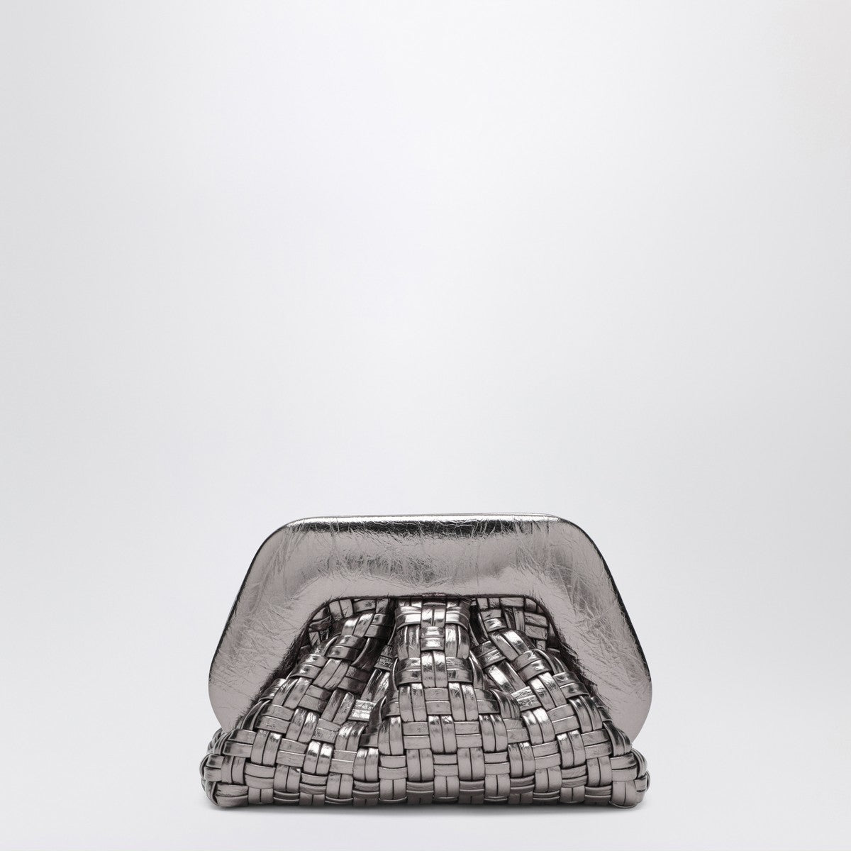 THEMOIRè Silver braided clutch gear