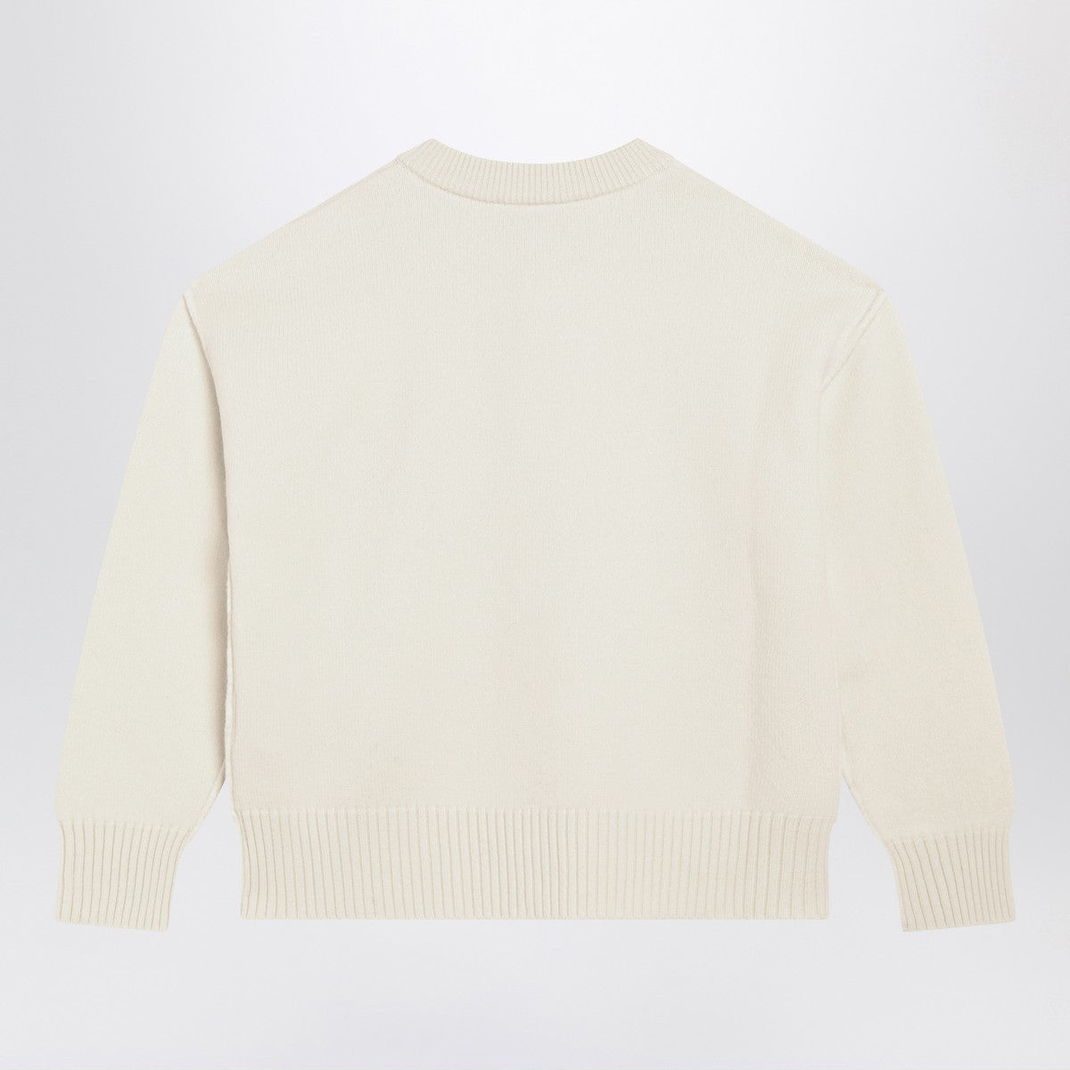 Ami Paris White Ami De Coeur cardigan