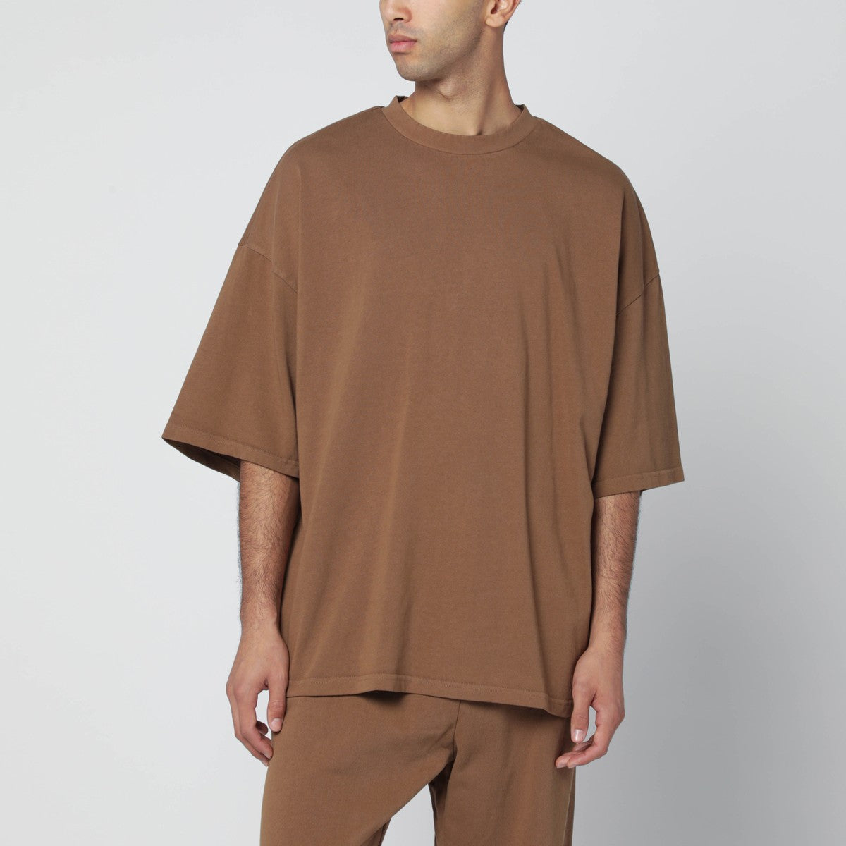 Entire Studios Brown boxy T-shirt