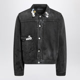 Enfants Riches Déprimés Type VII Pin Assemblage jacket in grey denim