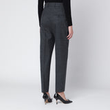 Moschino Grey wool trousers