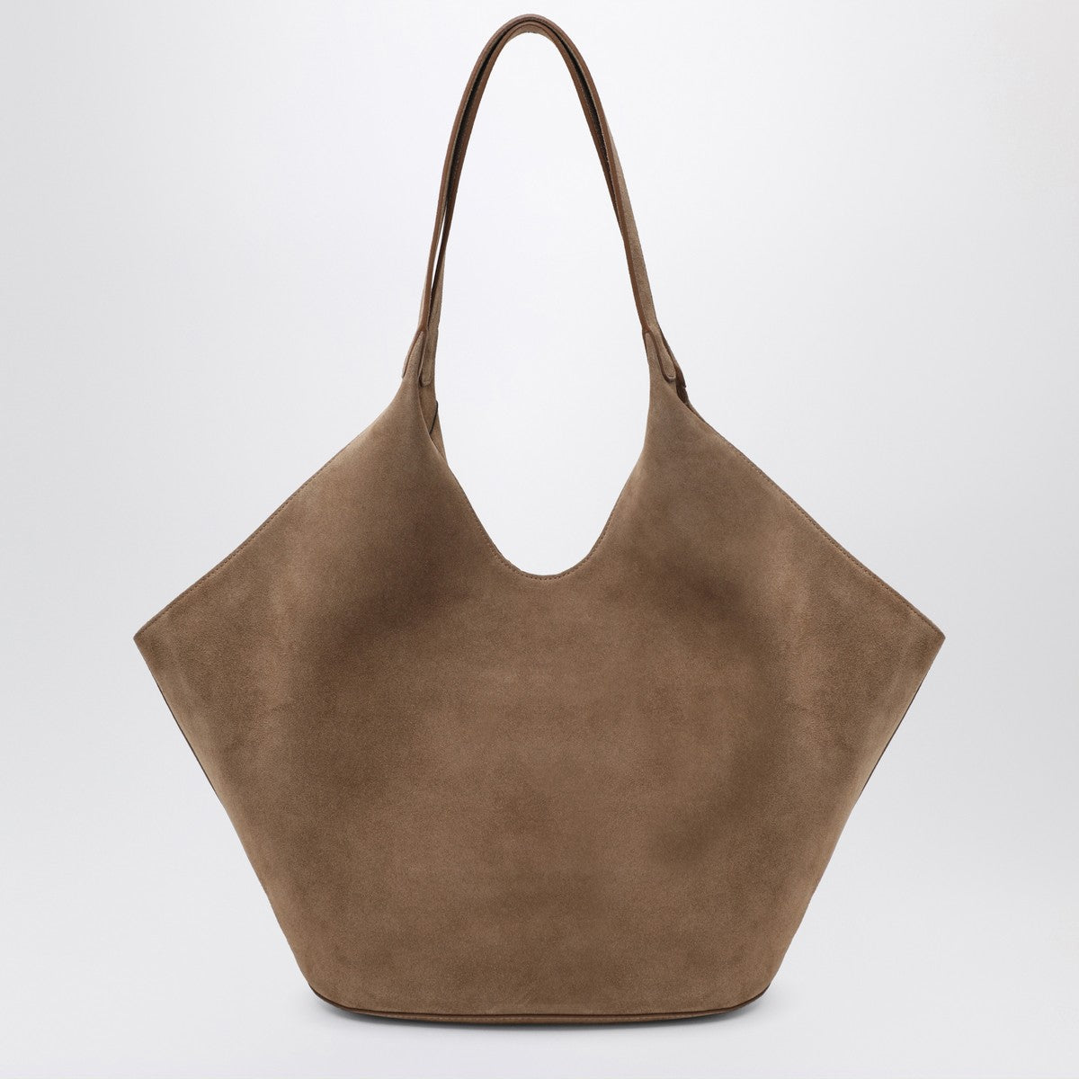 AESTHER EKME Phantom tote in suede beige