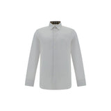 Burberry White Elastane Dress Shirt