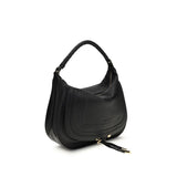 Chloé Black Calf Leather Bos Taurus Shoulder Bag