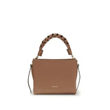 Coccinelle Beige Calf Leather Bos Taurus Handbag