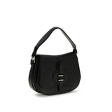 Coccinelle Black Calf Leather Bos Taurus Shoulder Bag