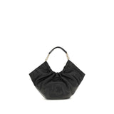 Coccinelle Black Calf Leather Bos Taurus Shoulder Bag