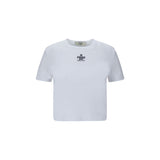 Fendi White Cotton T-Shirt