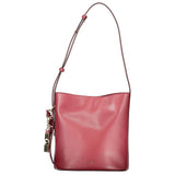 Furla Rosso Leather Woman Bucket Bag