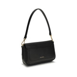 Coccinelle Black Calf Leather Bos Taurus Shoulder Bag