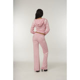 Juicy Couture Pink Polyester Sweatshirt