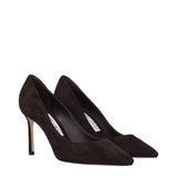 Jimmy Choo Brown Leather Pumps