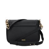 Versace Black Leather Crossbody Bag