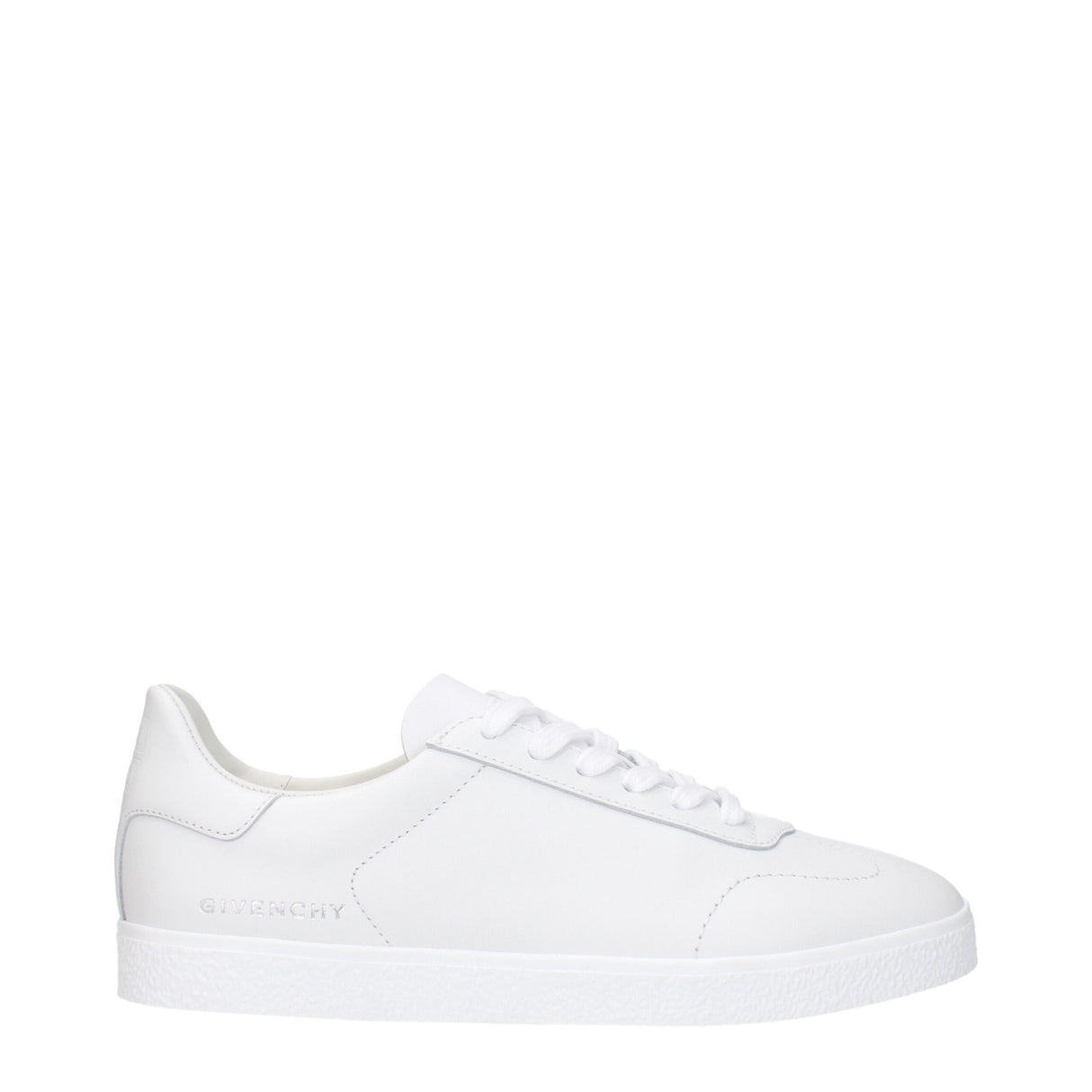 Givenchy White Leather Low Top Sneakers