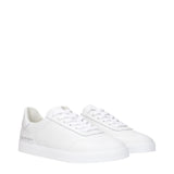 Givenchy White Leather Low Top Sneakers