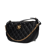 Versace Black Leather Handbag