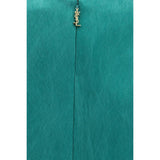 Saint Laurent Bicolor Silk Casual Dress