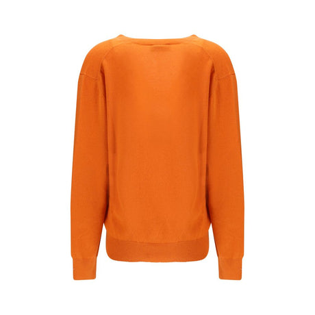 Fendi Orange Cashmere Sweatshirt