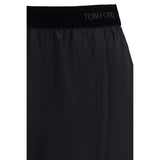 Tom Ford Black Silk Casual Pants
