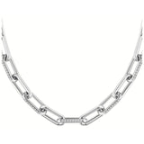 Hugo Boss Silver Stainless Steel Necklace