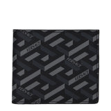 Versace Black Fabric Wallet