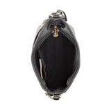 Michael Kors Black Canvas Crossbody Bag