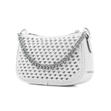 Michael Kors White Canvas Handbag