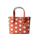 Michael Kors Orange Canvas Tote Bag