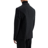 Celine Gray Wool Blazer