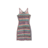 Chloé Multicolor Wool Casual Dress