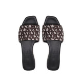 Max Mara Brown Polyamide Slides