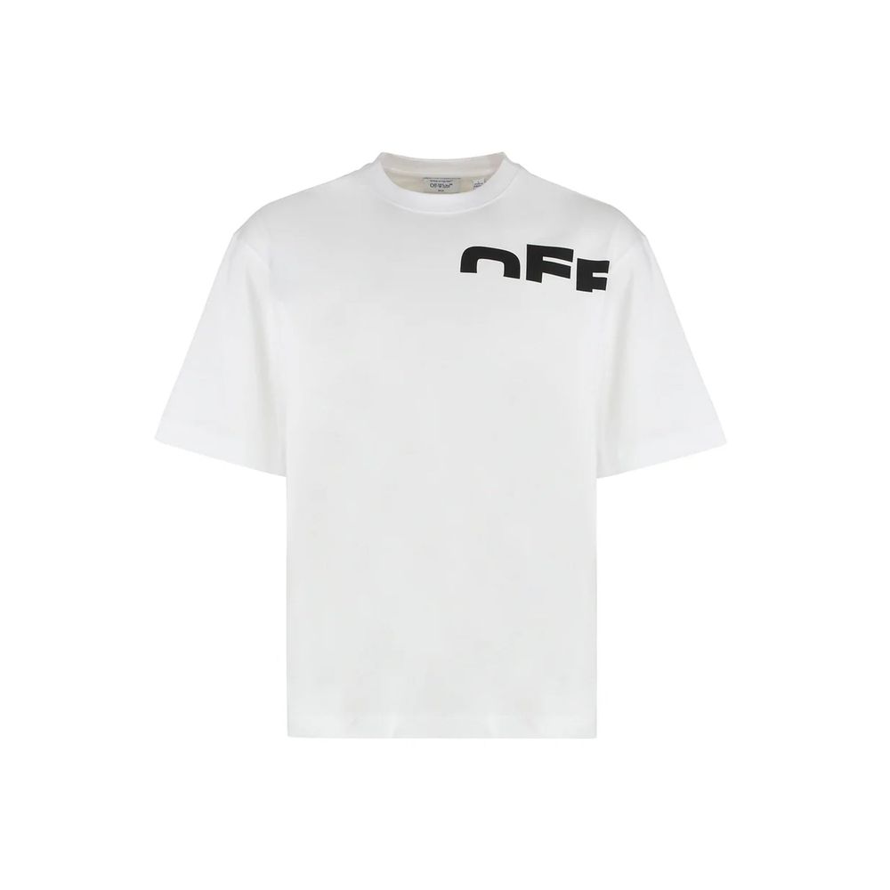 Off-White White Cotton T-Shirt