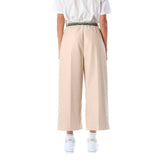 Stella McCartney Beige Viscose Cropped Pants