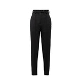 Prada Black Virgin Wool Casual Pants