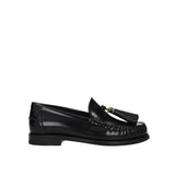 Dior Black Calfskin Slip-On Loafers