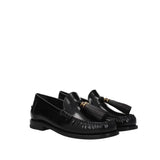 Dior Black Calfskin Slip-On Loafers