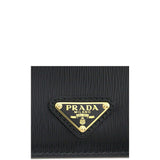 Prada Black Calfskin Cardholder