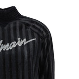 Balmain Black Elastane Sweatshirt