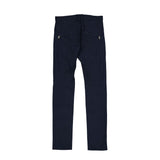 Balmain Blue Cotton Casual Pants