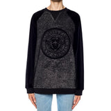 Balmain Black Elastane Sweatshirt