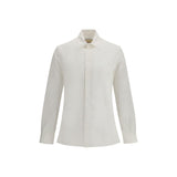 Valentino White Cotton Dress Shirt