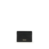 Versace Black Calf Leather Bos Taurus Wallet