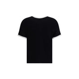 Versace Black Viscose T-Shirt
