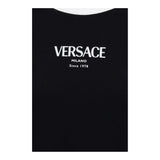 Versace Black Viscose T-Shirt