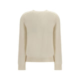 Burberry Cream Cashmere Cashmere Sweater