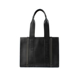 Chloé Black Leather Tote Bag