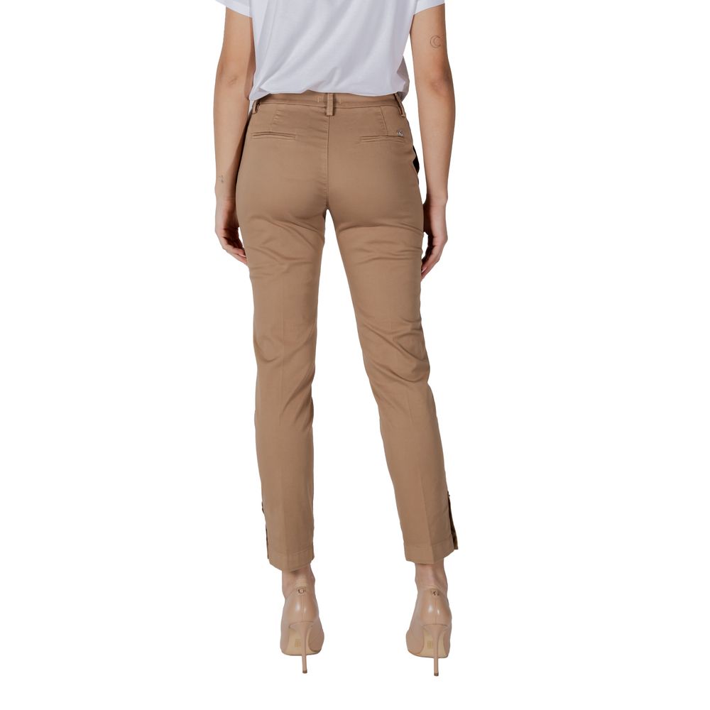 Liu Jo Beige Cotton Chino Pants