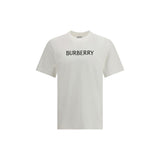 Burberry White Cotton T-Shirt