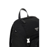 Prada Black Recycled Polyamide Backpack
